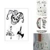 Suicide Squad Harley Quinn Tattoo Sticker Water Transfer Decal For Halloween Decor