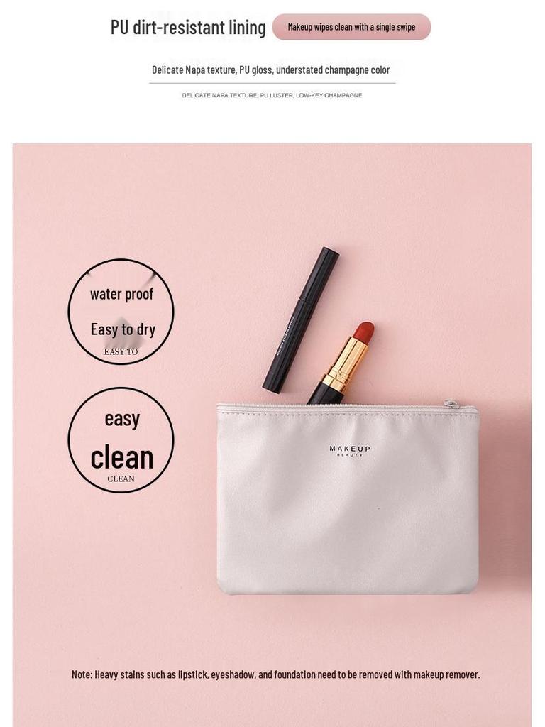 2022 High-End Travel Makeup Bag: Portable, Large Capacity, Handheld Storage