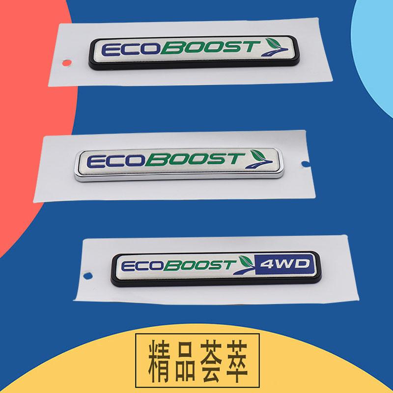 3D Car Styling FLEX FUEL ECOBOOST 4WD 180 200 245 for Car Hood Fender Trunk Rear Bonnet Nameplate Decal Emblem Badge Sticker