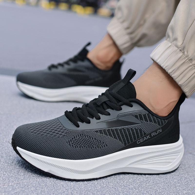Quality Mens Shoes Four Seasons Breathable Soft Bottom Non Slip Mesh Casual Sports Shoes Outdoor Running Shoes Student Sneakers