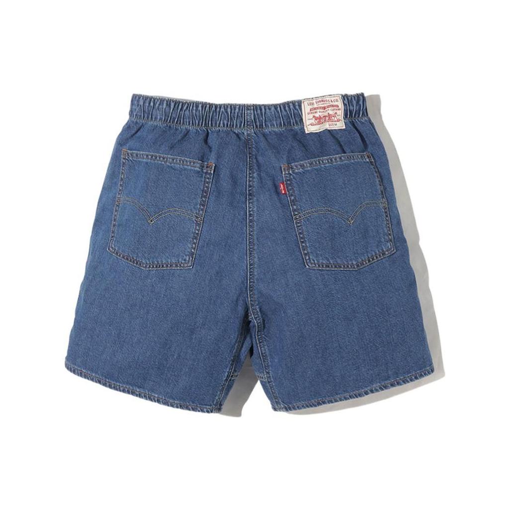 Levis Solid Color Denim Shorts Men shorts A2049-0001