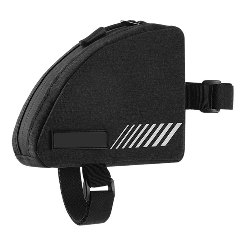Detachable Bike Frame Bag Removable Strap Handlebars Bag Rainproofed Bicycles Bag Commuters Bike Accessories