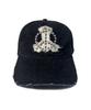 Kodeu Peaceful Stud Patch Cap_Bk Denim
