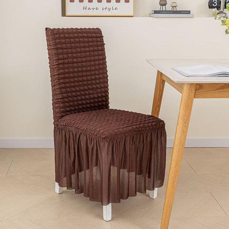 Universal Elastic Chair and Stool Cover Set for Hotels