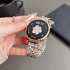 18mm Women Stainless Steel Band for Huawei Watch GT5 GT4 41mm Luxury Silm Loop Bracelet for HUAWEI WATCH GT5Pro 42mm Metal Strap