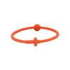 Children's Silicone Cross Thin Macaron Color Wristband Bracelet
