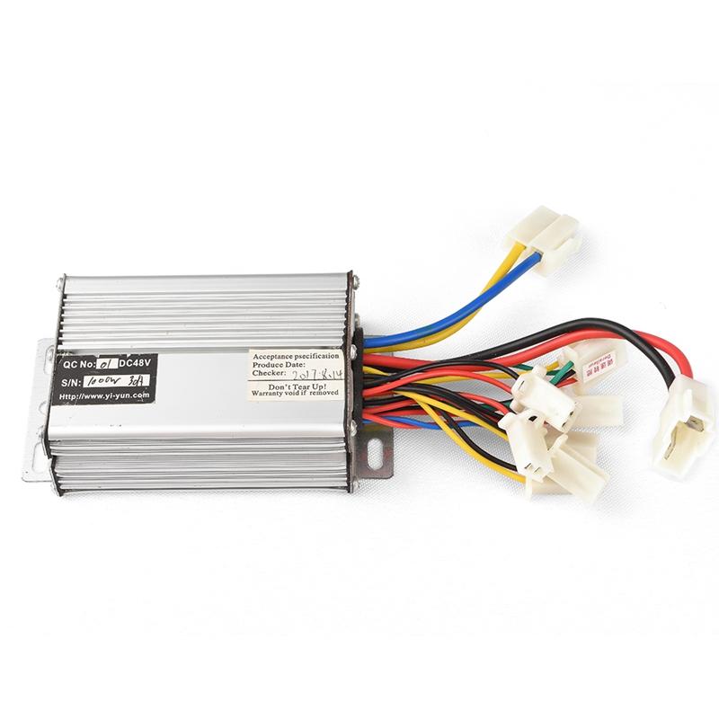 Controller per Bicicletta Elettrica 36V 48V 800W 1000W 30A CC a Spazzole Per E-Bike Scooter Skateboard Parte Adatta Batteria Motore Parte Motore