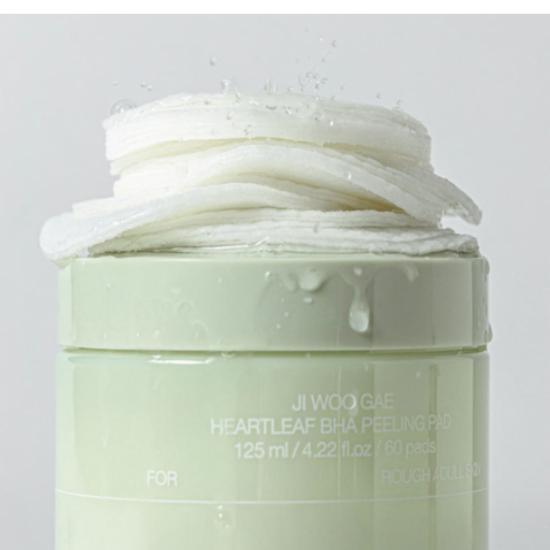 Cellimax Houttuynia BHA Eraser Peeling Pads (60 Sheets, 1 Pack)