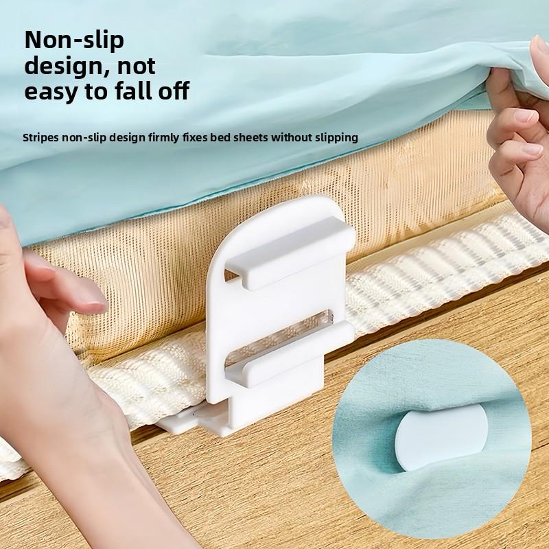 Anti-skid Anti-running Needle-free Invisible Bed Sheet Fixing Clip