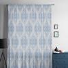 Tüllvorhänge im ethnischen Stil mit persischem Retro-Muster und Blumenmuster für Fenster, Wohnzimmer, Schlafzimmer, Hotel, Luxusdekoration, transparente Vorhänge