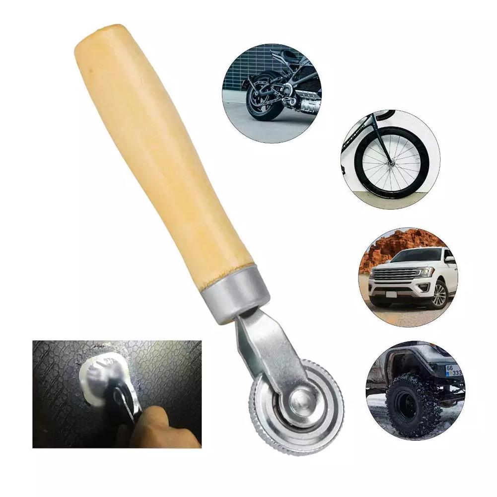 6/20/40mm Car Tire Repair Kit Roller Auto Patch Roller Pressure Wheel For Car Tire Repairing Tool Accessories 2025