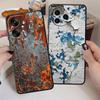 Funda Phone Cover Case for Xiaomi Redmi 13C A5 9A 9C 9T K60 12 12C A1 A2 Plus K40 K50 Gaming 10 Rust Art