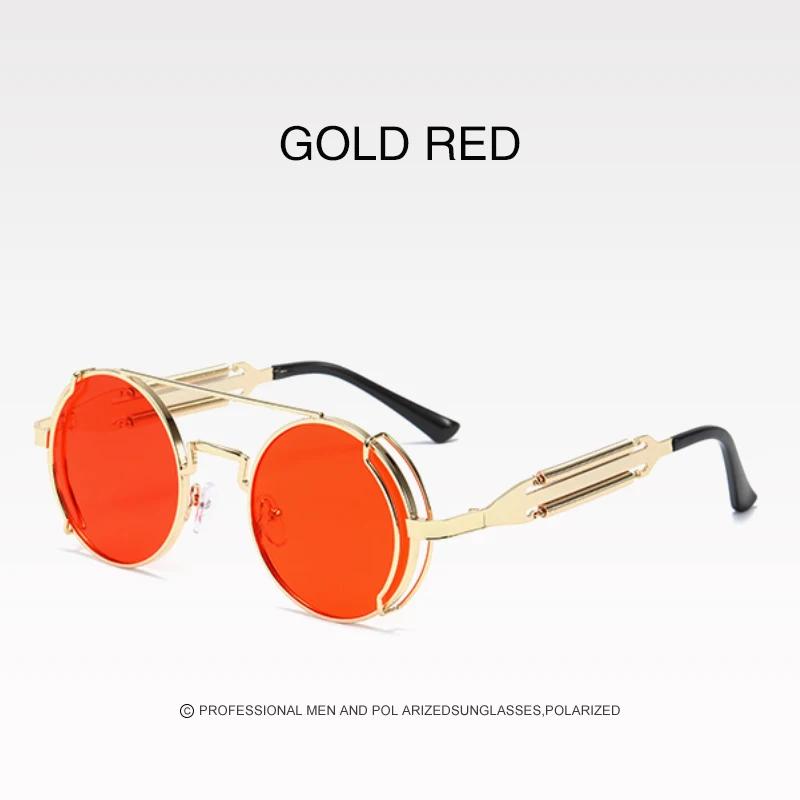 2021 New Fashion Arrival Sunglasses Vintage Style Steampunk Goggles Welding Punk Glasses Cosplay Brand Designer Five Colors Lens