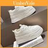 Womens Platform Sneakers With Foam Sole And Elevating Heel For Casual Daily Wear