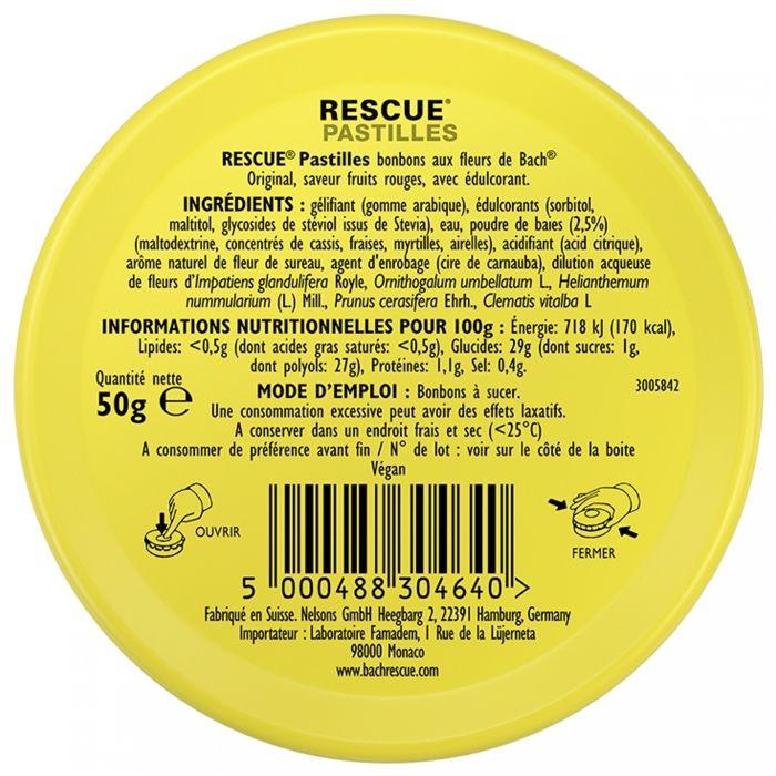 RESCUE Pastilles Fruits rouges