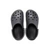 Crocs Classic Clog EVA Round Tip Clogs Unisex Black Gray 207551-001
