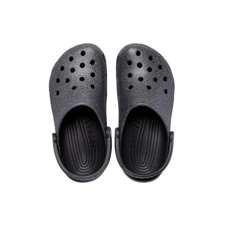 Crocs Classic Clog EVA Round Tip Clogs Unisex Black Gray 207551-001