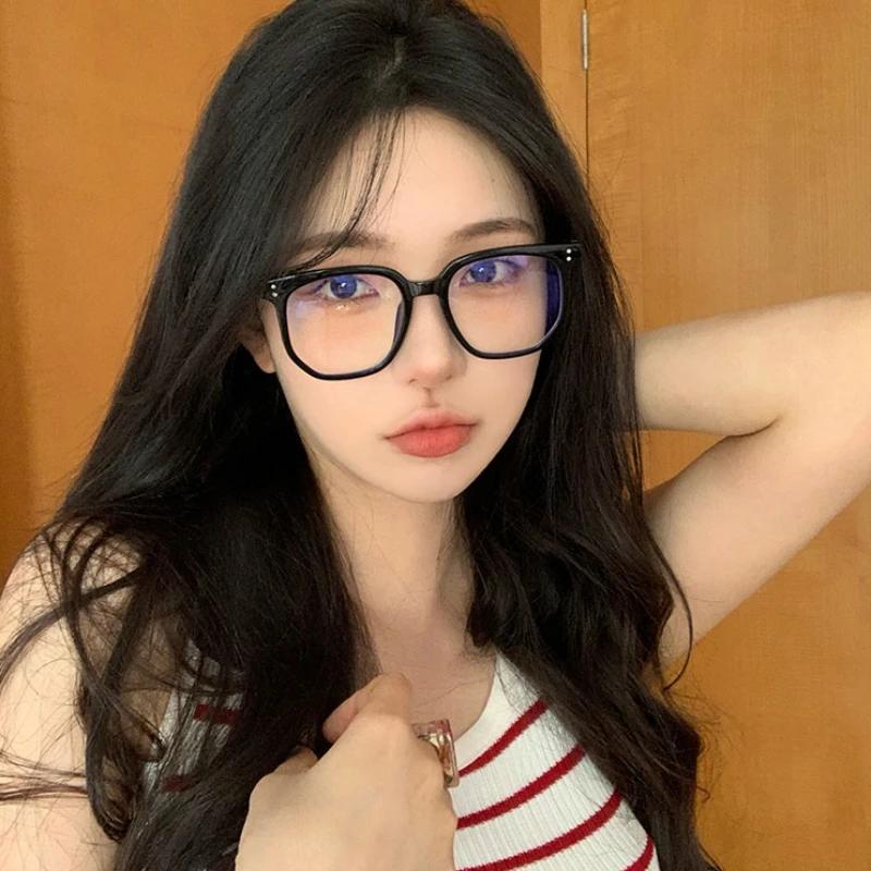 Vinage Anti Blue Light Glasses Men Computer Women Eyeglass Fashion Optical Plain Frame Spectacles Transparent Blocking Glasses