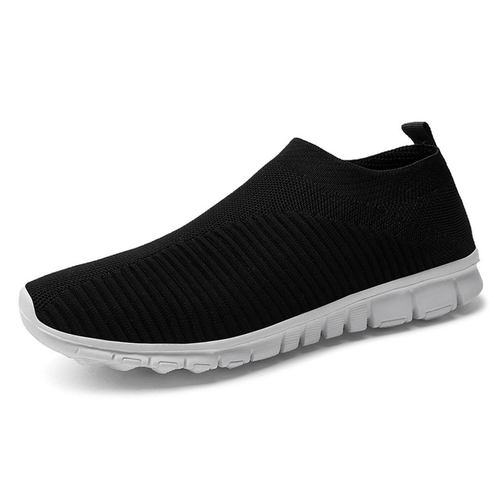Men And Women  Slip-on Mesh Breathable Lightweight Sports Running Shoes