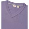 Levis Casual Comfortable Color Block V-Neck Knit Sweater Women sweater 0051S-0000