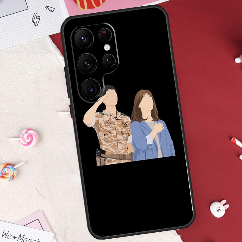 Descendants Of The Sun Case For Samsung Galaxy S24 FE S20 FE S21 S22 S23 S25 S26 Ultra S10 Plus S25 FE Cover Shell