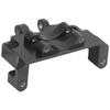Aluminium Steering Gear Fixed Mount Servo Mount Bracket for Axial SCX24 90081 1 24 RC CarBlack
