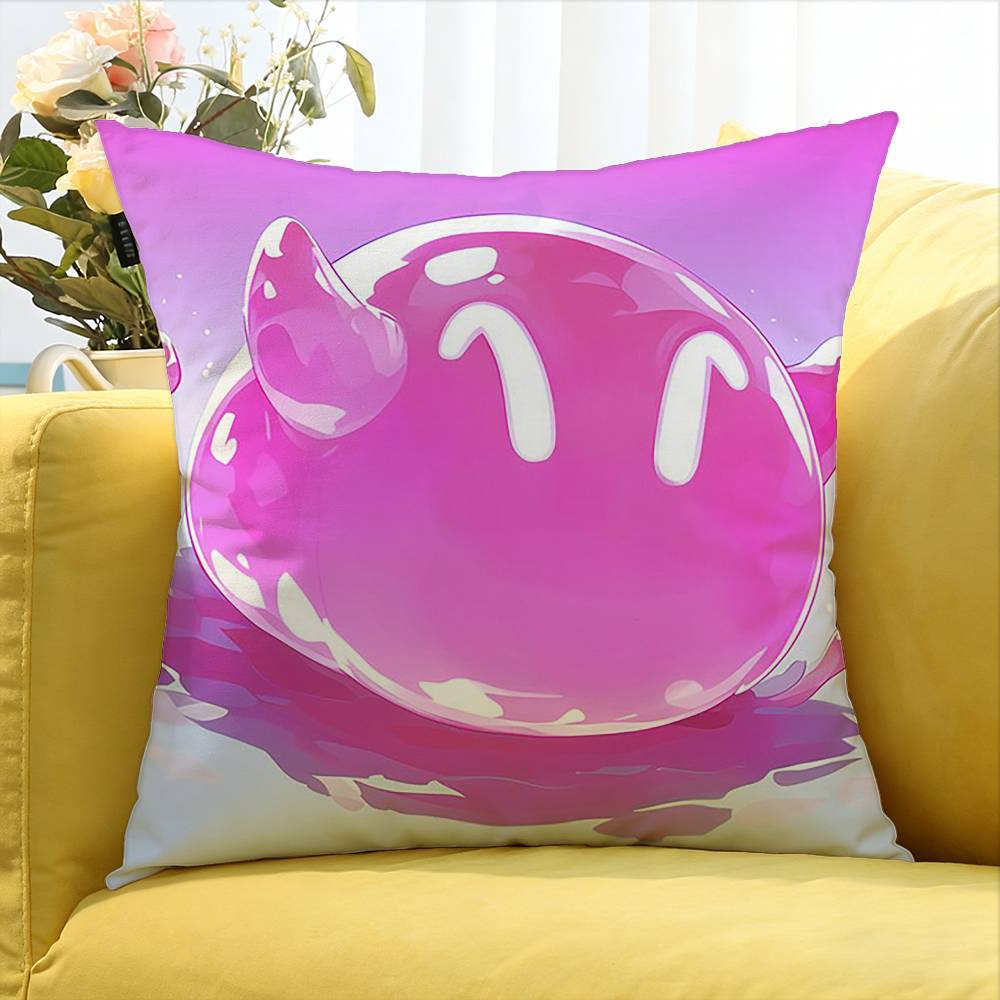 cute Naughty Slime Rancher Various Sizes Square Pillow Case For Car Home Bedchamber Decor
