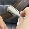 Doppelseitiger Ausdünnungsmesser Zinklegierung Friseur Manueller Rasierhobel Für Salon Professionelles Haarschneidemesserhalter Salonwerkzeug