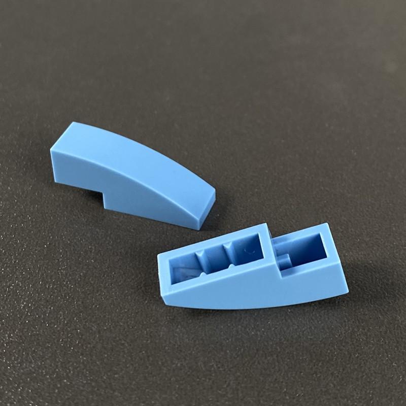 Small Particle Building Block Diy Parts Compatible Building Block 50950 Accessories 1X3 Curved Smooth Flat Brick, Supplement