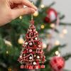 4 Pcs 2D Reflective Christmas Ornaments - Shatterproof Hanging Decor For Xmas Tree, Home & Party Decorations
