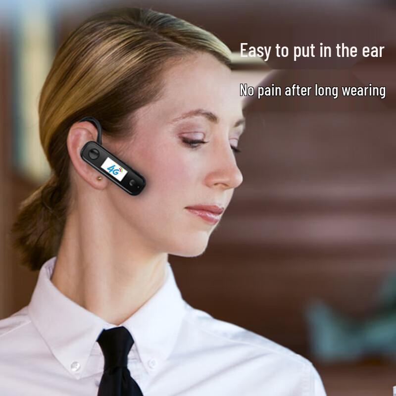 Zchat ZEK-S6 Mini Ear-hook Digital Walkie-Talkie (CN version)