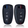 Silicone Car Key Cover Case For Ford Transit Tourneo Custom Ranger C-Max S-Max Focus Galaxy Mondeo