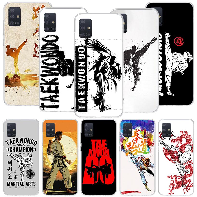 Kungfu Taekwondo Phone Case For Samsung Galaxy A52 A32 A22 A12 A02S A50S A30S A51 A31 AA71 Note 20 Ultra 10 S10 Plus Galaxy A52