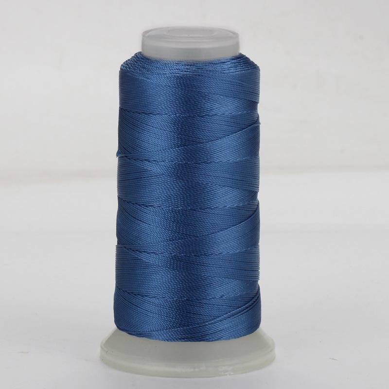 Czerwony pleciony sznurek 0,8 mm 18-żyłowy do nawlekania koralików, węzłów chińskich, frędzli, owijania drutem i bransoletek DIY.