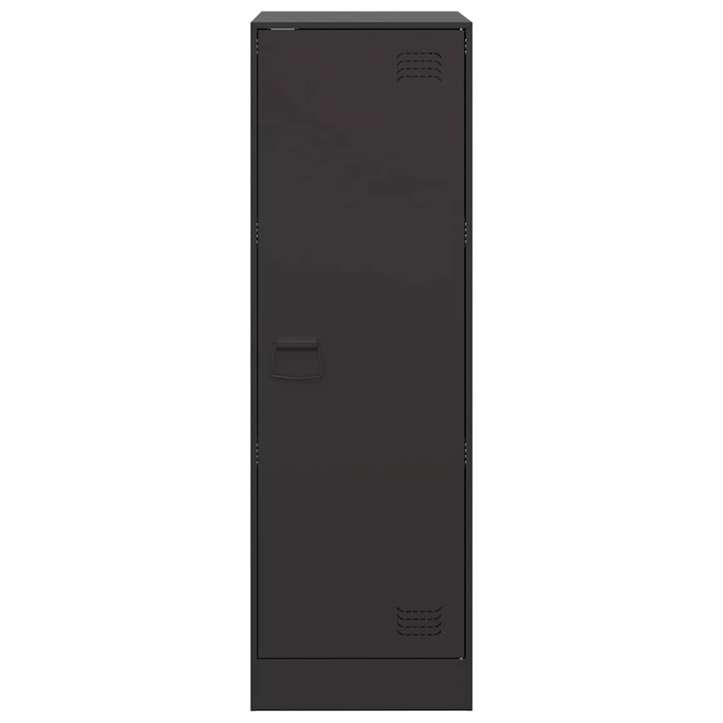Sideboard Black 34.5 x 39 x 107 cm Steel