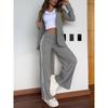 Damska dwuczęściowa elegancka dopasowana kurtka formalna praca w biurze Pant Lapel Coat Set