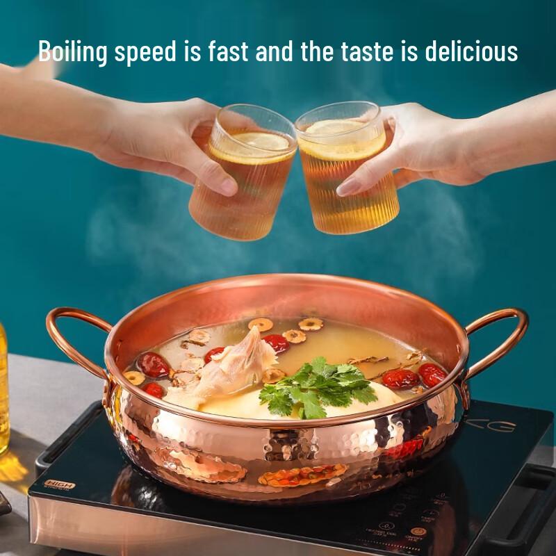 Sule Miedziany Garnek Indukcyjny Kuty