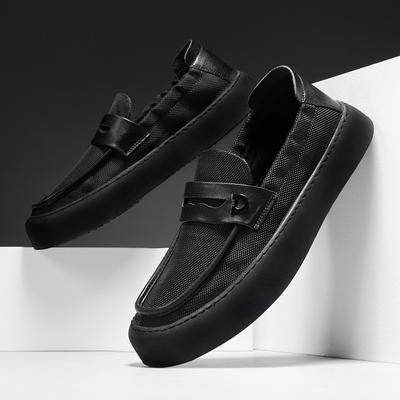 Fashion PARZIVAL Men Spring Autumn Luxury Dress Shoes Daily Office Business Shoes Mans Fashion Loafers Casual Platform Shoes Men Shoes