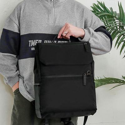 High Quality Waterproof Men's Laptop Backpack Fashion Brand Designer Black Backpack for Business Urban Man Backpack USB Charging