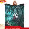 Hollow Knight Hornet Flannel Blanket Action Adventure Throw Blanket for Home Custom Blankets
