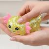 Lustiger Quetsch Salamander Squishy Spielzeug Langsam-Rückprall Dehnbar Axolotl Quetschspielzeug Fidget