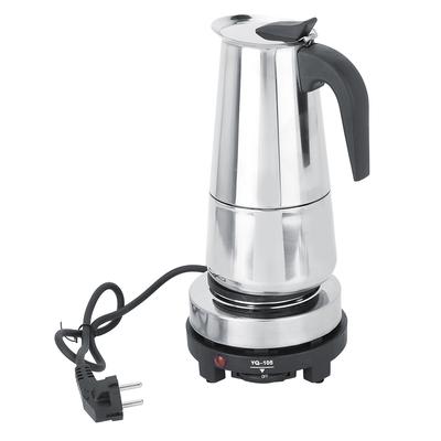 Set da 450 ml in Acciaio Inossidabile per Caffettiera Elettrica da Fornello