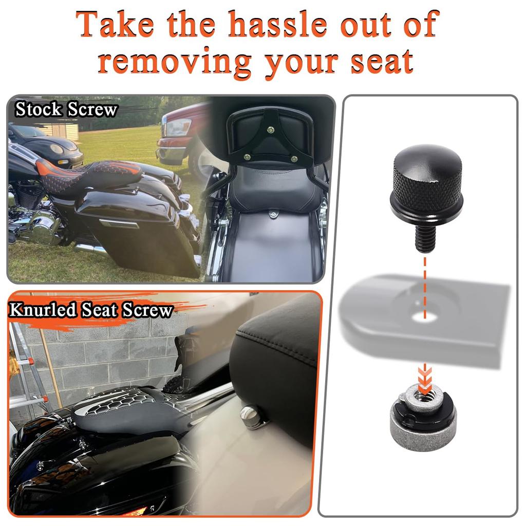 FOVPLUE Quick Release Fender Seat Hardware Kit 1/4" - 20