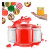 48X Jar 200Ml + Lid Fi66 Jam Preserves Monoportion Desserts Honey
