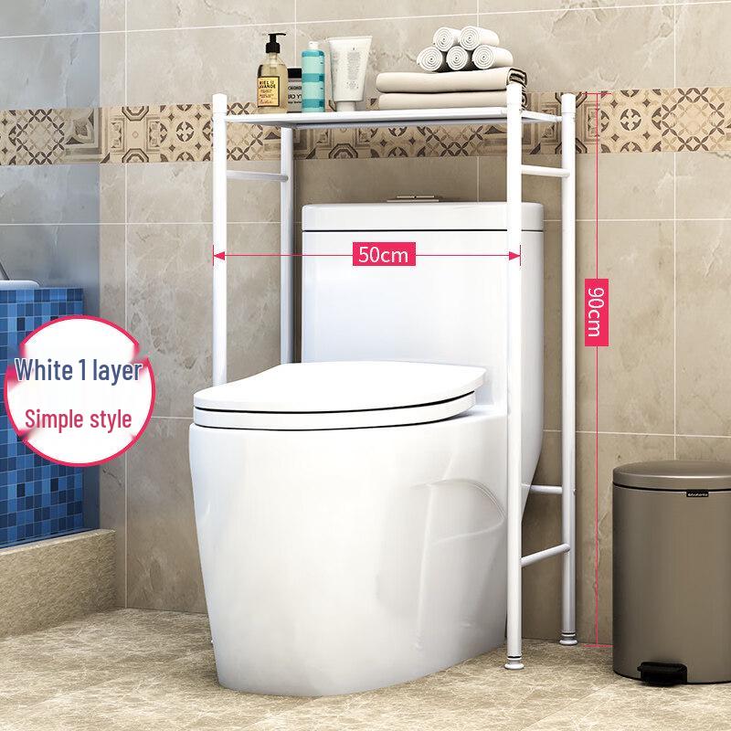 LIEI Wall-Mounted Stainless Steel Bathroom Shelf