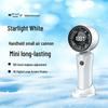 100-Speed Portable USB Mini Fan: Handheld & Desktop for Travel