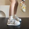 Summer new breathable mesh women's little white shoes thin-soled sports shoes student versatile casual board shoes