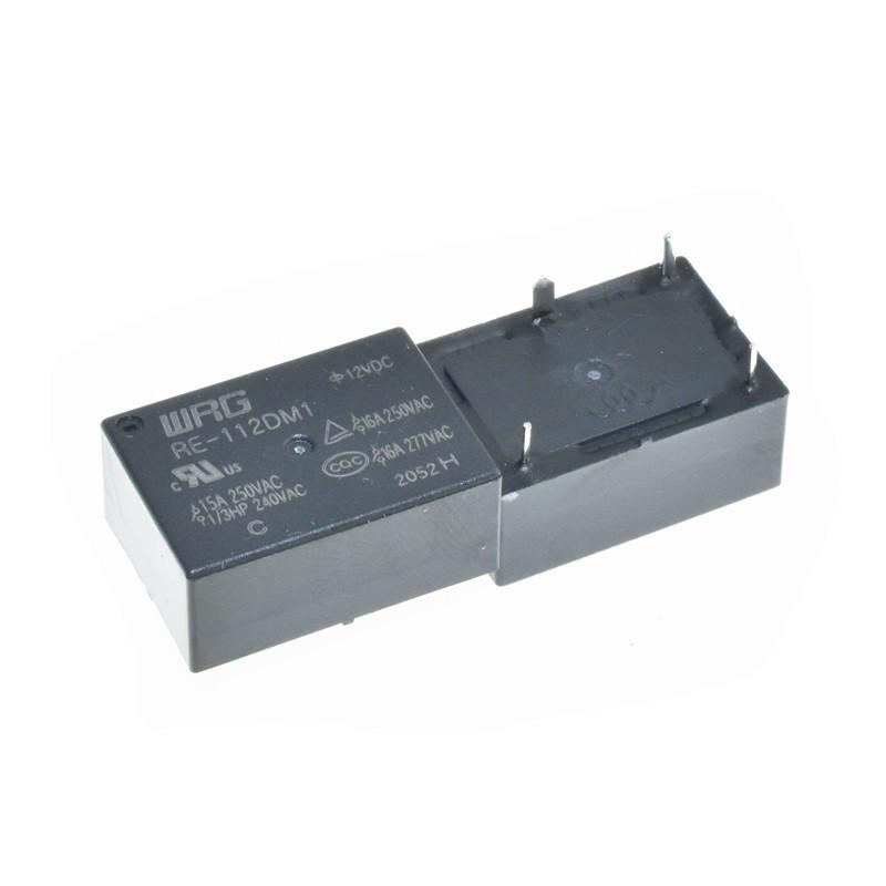 Wangrong Relay RE-112DM1 Replacement for SPA-S-112DM & HF7520-012-HSTP, 16A 250V