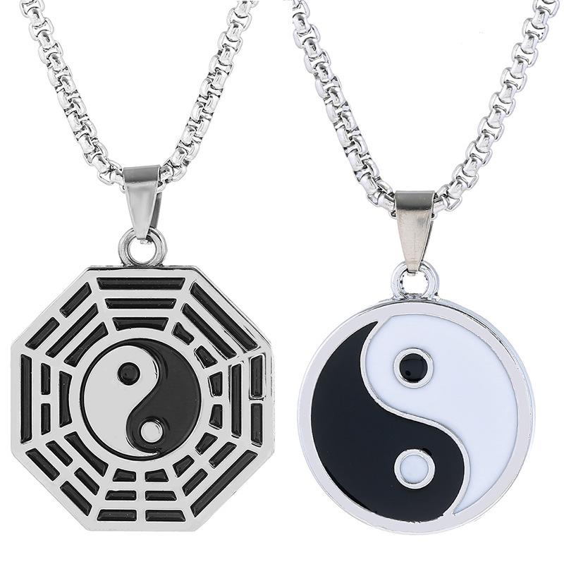 Creative gossip pendant decorative necklace men and women with the same chain popular hot-selling jewelry