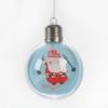 Creative Santa Claus Transparent Christmas Tree Hanging Ornament